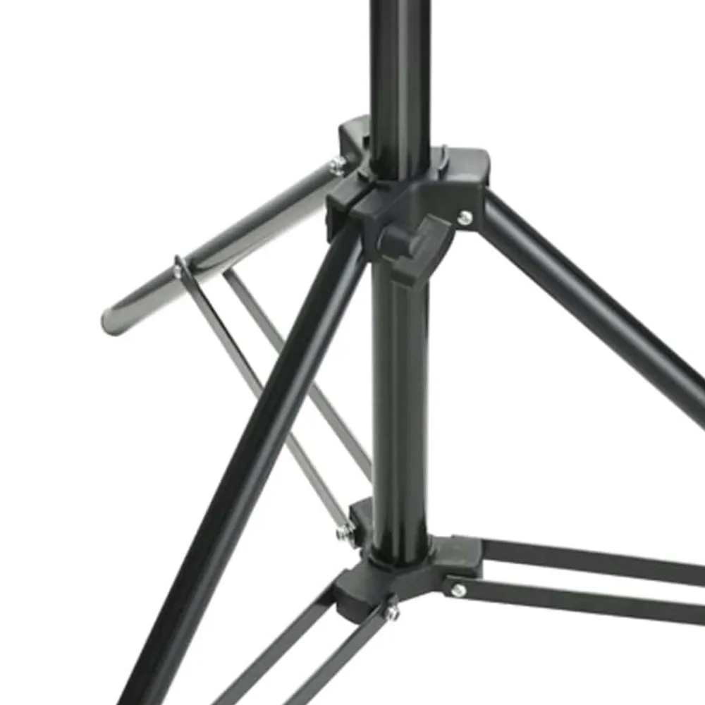 vidaXL Kit de estudio fotográfico con set de luces, fondo y reflector