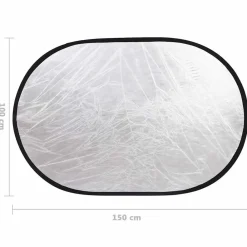 vidaXL Kit de estudio fotográfico con set de luces, fondo y reflector