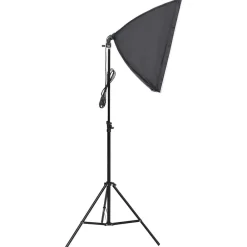 vidaXL Kit de estudio fotográfico con set de luces, fondo y reflector
