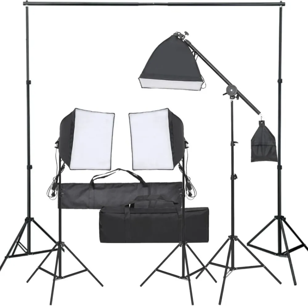 vidaXL Kit de estudio fotográfico con set de luces Sale