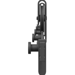 vidaXL Kit de herrajes para puertas correderas acero negro 183 cm Best