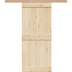 vidaXL Kit de herrajes para puertas correderas aleación de aluminio