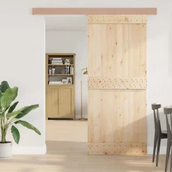 vidaXL Kit de herrajes para puertas correderas aleación de aluminio