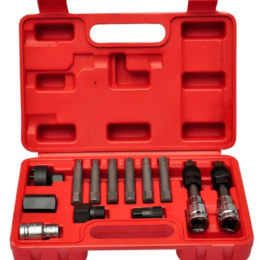 vidaXL Equipo & Herramientas De Taller-Kit de herramientas para alternador para coche