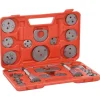 vidaXL Kit de herramientas de rebobinado del pistón de pinza de freno Clearance