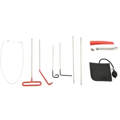 vidaXL Equipo & Herramientas De Taller-Kit de herramientas apertura de puerta coche universal 11 pzas