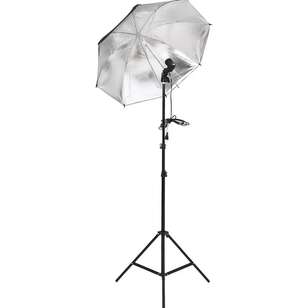 vidaXL Kit de iluminación para estudio fotográfico