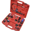 vidaXL Equipo & Herramientas De Taller-Kit de prueba de presión del radiador de 18 piezas
