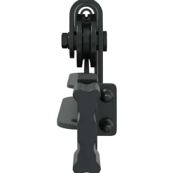 vidaXL Kit de puerta corredera de armario acero carbono 122 cm Discount