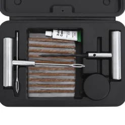 vidaXL Piezas Y Accesorios Para Vehículos-Kit de reparación de neumáticos 27 piezas