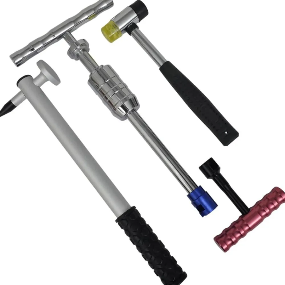 vidaXL Piezas Y Accesorios Para Vehículos-Kit de reparar abolladuras de coche con bolsa de transporte XXL