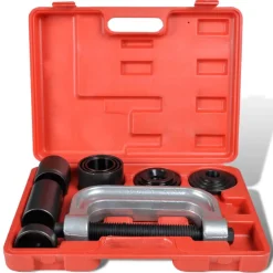 vidaXL Kit de servicio de prensa de marco C de rótulas 4 en 1 New