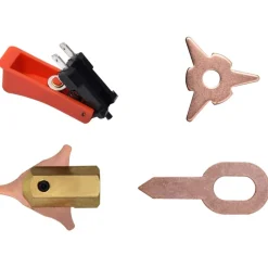 vidaXL Equipo & Herramientas De Taller-Kit de soldador para reparar abolladuras 86 piezas
