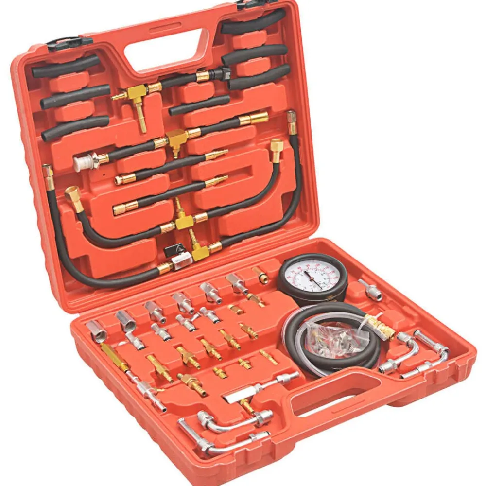 vidaXL Kit de verificación de la presión de inyección de combustible Hot