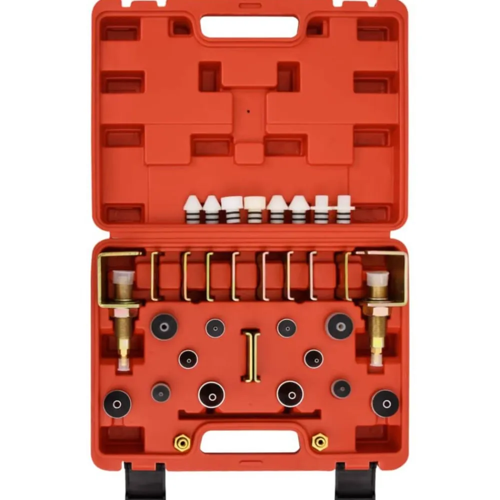 vidaXL Kit detector de fugas aire acondicionado rojo 36x27x9 cm New