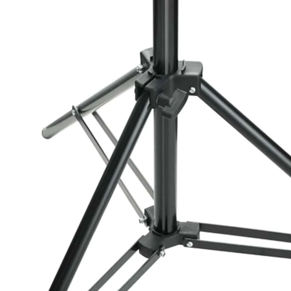 vidaXL Kit estudio fotográfico con telón de fondo, lámparas y paraguas Verde Online