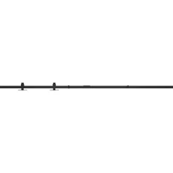vidaXL Kit mini puerta corredera de armario acero carbono 183 cm Clearance