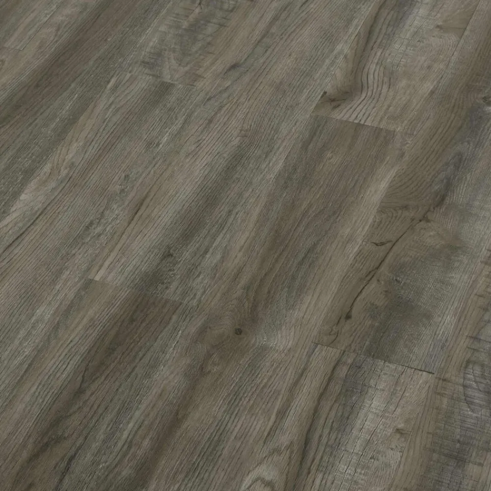 vidaXL Materiales De Construcción-Lama de Suelo Autoadhesiva 32 pcs Gris y marrón 4,46 m² PVC