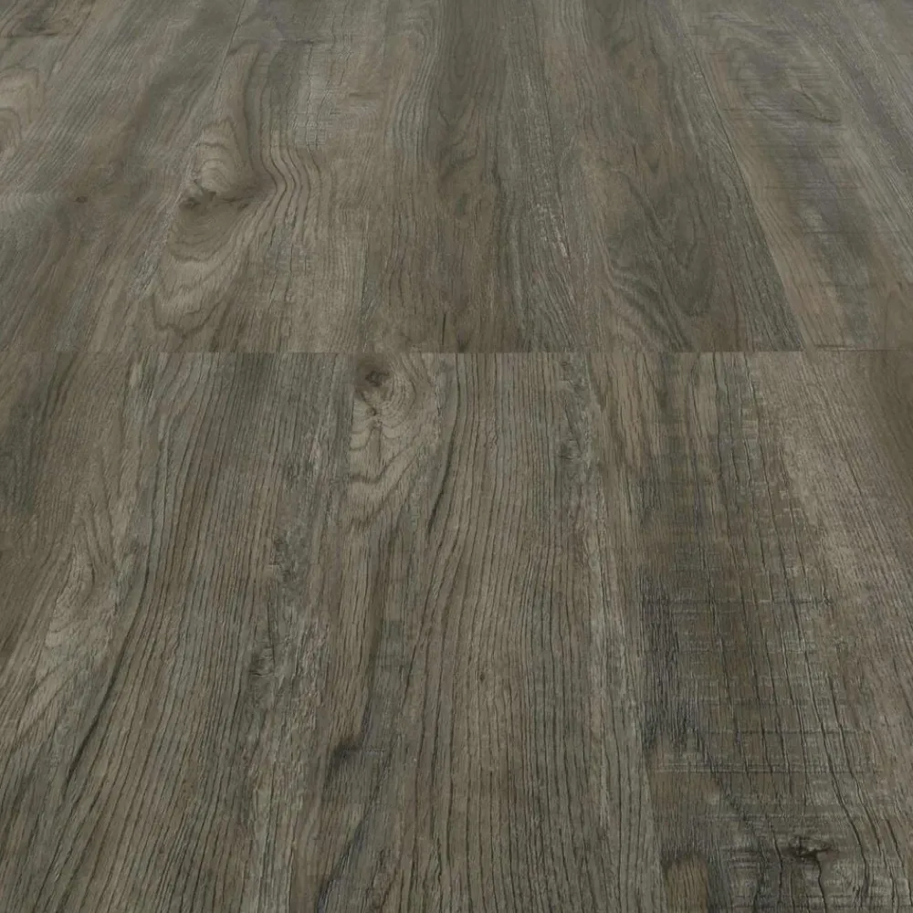 vidaXL Materiales De Construcción-Lama de Suelo Autoadhesiva 32 pcs Gris y marrón 4,46 m² PVC