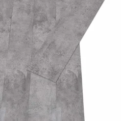 vidaXL Materiales De Construcción-Lama de Suelo Autoadhesiva 32 pcs Cemento Marrón 4,46 m² PVC