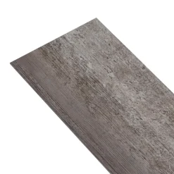 vidaXL Materiales De Construcción-Lama de Suelo Autoadhesiva 32 pcs Madera a Rayas 4,46 m² PVC