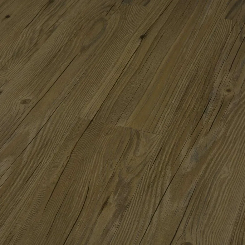 vidaXL Lama de Suelo Autoadhesiva Naturaleza 32 pcs Marrón 4,46 m² PVC Marrón New