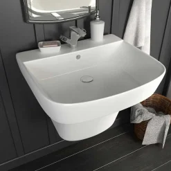 vidaXL Fontanería-Lavabo 50 x 45 x 41 cm Cerámica Glaseada