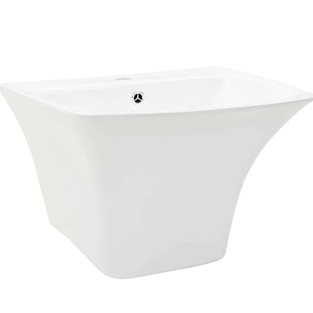 vidaXL Lavabo 53 x 44 x 37 cm Cerámica Glaseada Hot