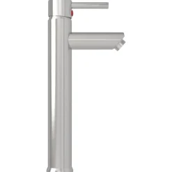 vidaXL Fontanería-Lavabo baño grifo&desagüe de empuje vidrio templado esmerilado