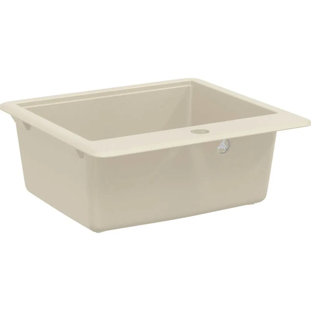vidaXL Fontanería-Lavabo 470 x 440 mm granito