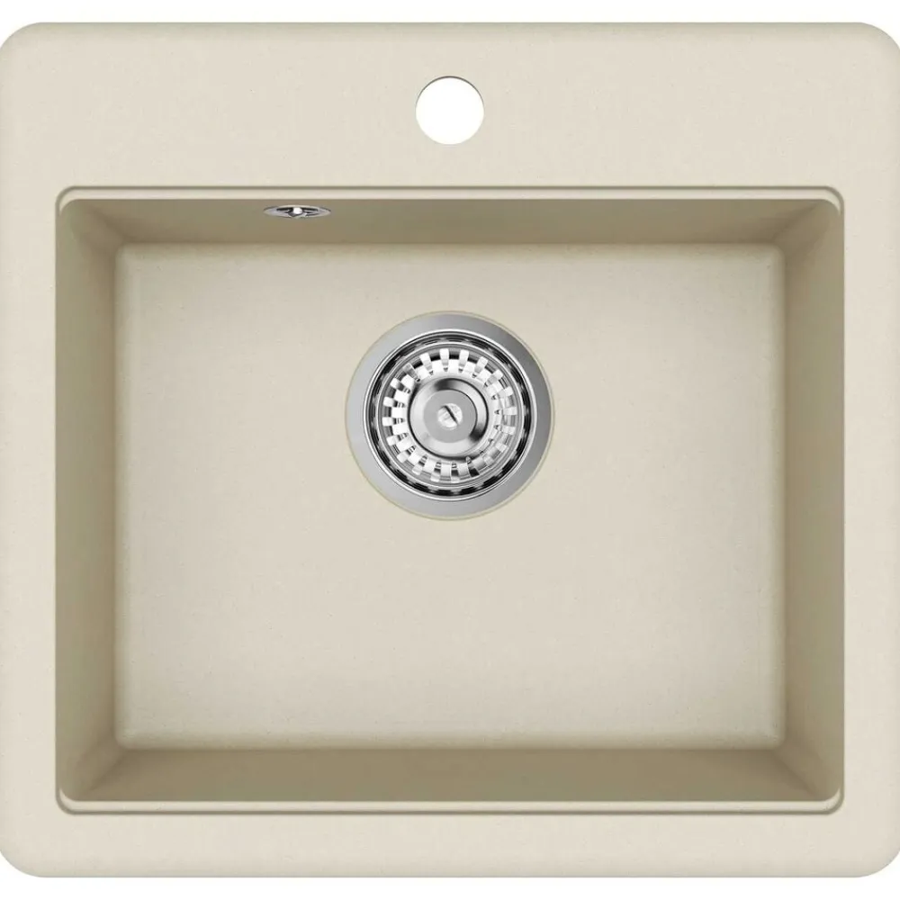 vidaXL Fontanería-Lavabo 470 x 440 mm granito