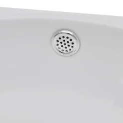 vidaXL Fontanería-Lavabo con hueco de grifo y rebosadero cerámica