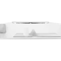 vidaXL Fontanería-Lavabo con rebosadero cerámica 60x46x16 cm