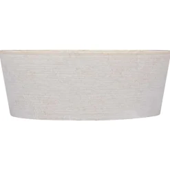 vidaXL Fontanería-Lavabo mármol Ø40x15 cm