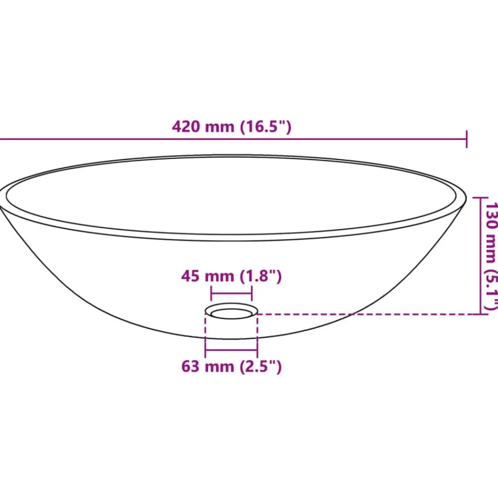 vidaXL Fontanería-Lavabo de baño con grifo y desagüe de empuje vidrio templado