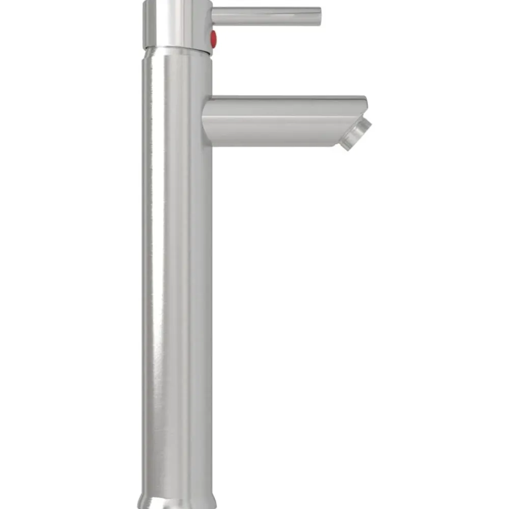 vidaXL Lavabo de baño grifo y desagüe de empuje vidrio templado negro Hot