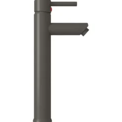 vidaXL Lavabo de baño grifo&desagüe de empuje vidrio templado dorado Hot