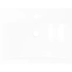 vidaXL Lavabo de cerámica rectangular con orificio de grifo 60x46 cm Blanco Online