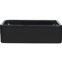 vidaXL Fontanería-Lavabo de cerámica rectangular 41x30x12 cm