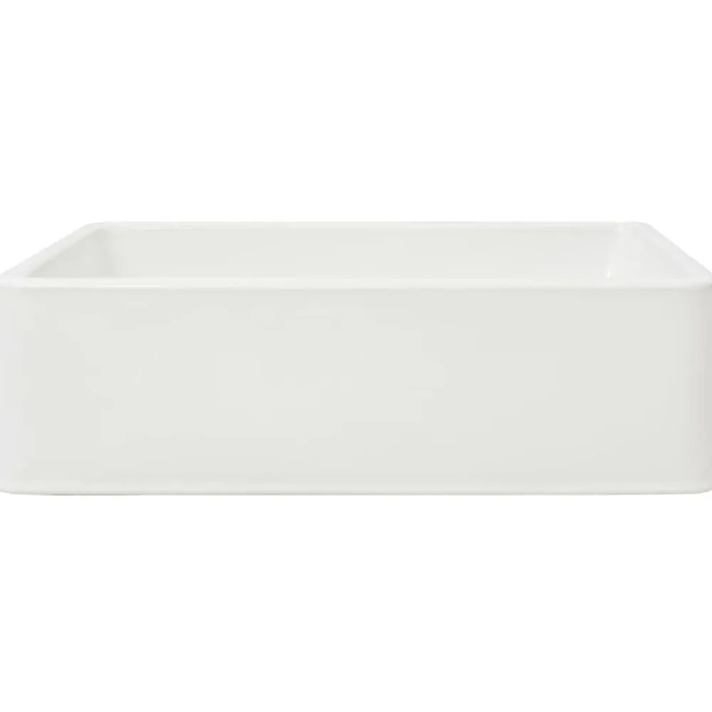 vidaXL Lavabo de cerámica 41x30x12 cm Blanco Best