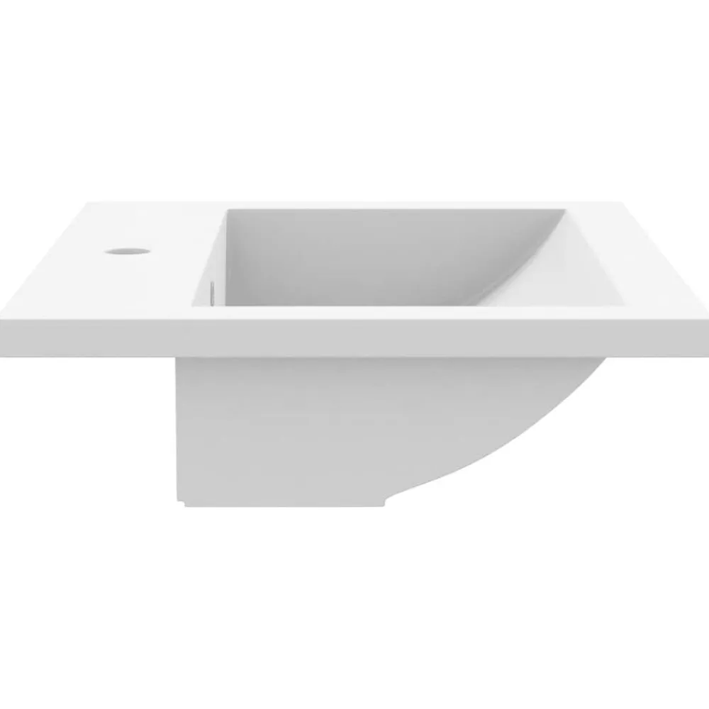 vidaXL Fontanería-Lavabo de granito 600x450x120 mm