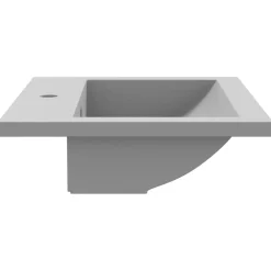vidaXL Fontanería-Lavabo de granito 600x450x120 mm