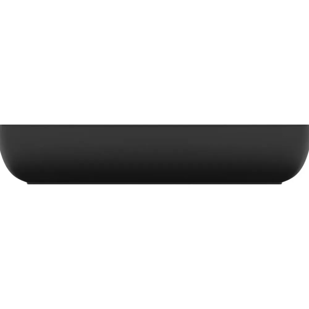 vidaXL Fontanería-Lavabo de lujo de cerámica rectangular 71x38 cm
