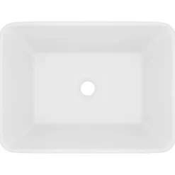 vidaXL Fontanería-Lavabo de lujo de cerámica 41x30x12 cm