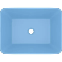 vidaXL Fontanería-Lavabo de lujo de cerámica 41x30x12 cm