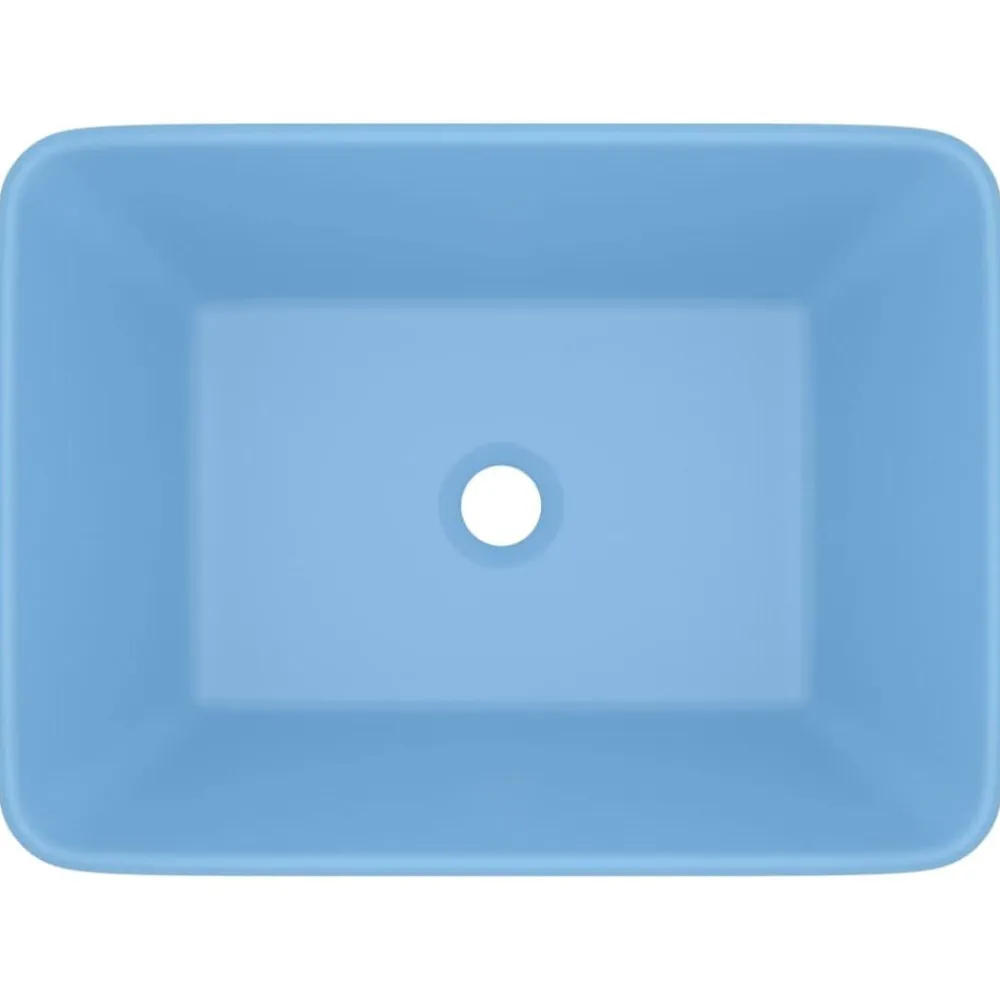 vidaXL Fontanería-Lavabo de lujo de cerámica 41x30x12 cm