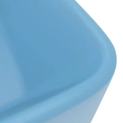 vidaXL Fontanería-Lavabo de lujo de cerámica 41x30x12 cm