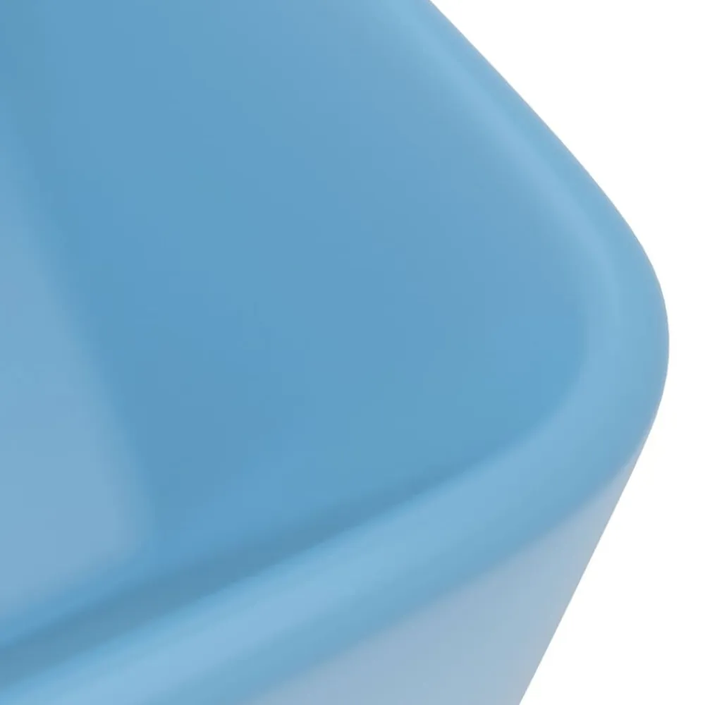 vidaXL Fontanería-Lavabo de lujo de cerámica 41x30x12 cm