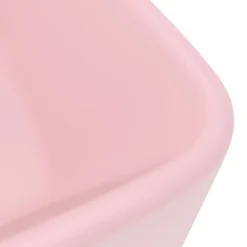 vidaXL Lavabo de lujo de cerámica 41x30x12 cm rosa mate New