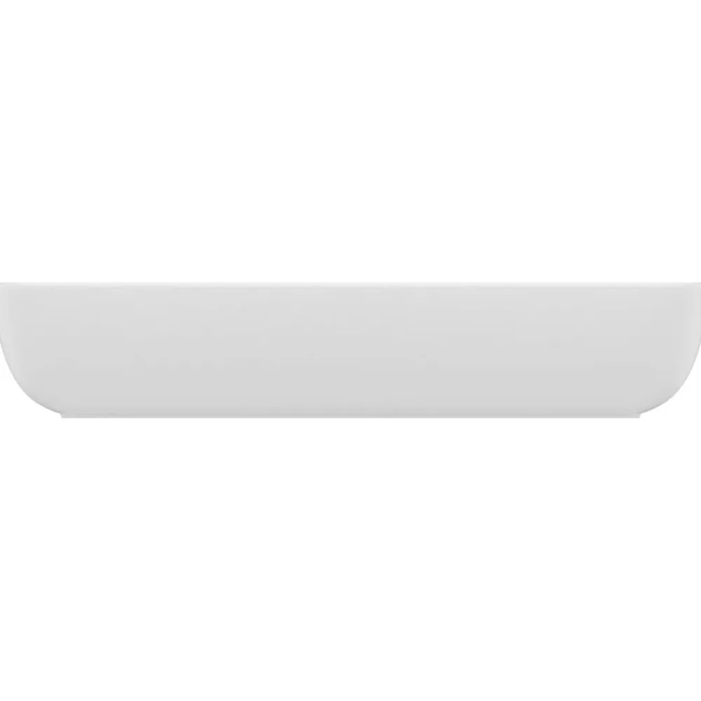 vidaXL Fontanería-Lavabo de lujo de cerámica rectangular 71x38 cm